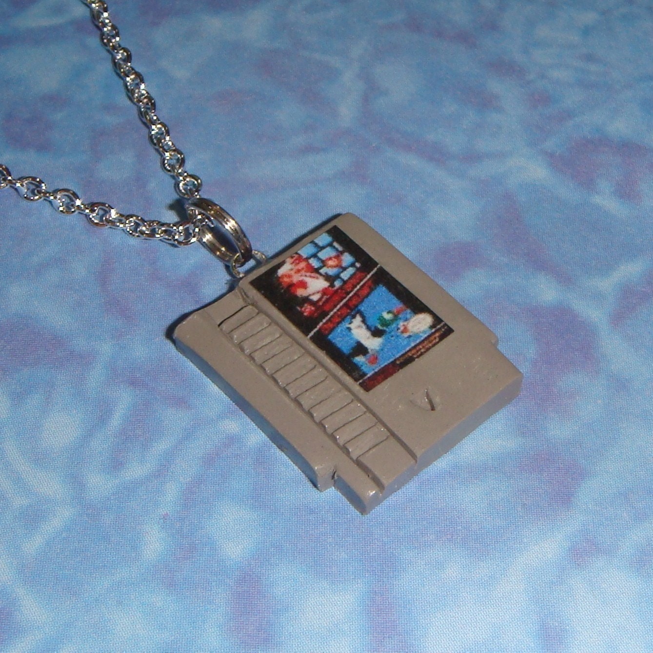 NECKLACE Nintendo Game Cartridge Pick any by TheClayCollection