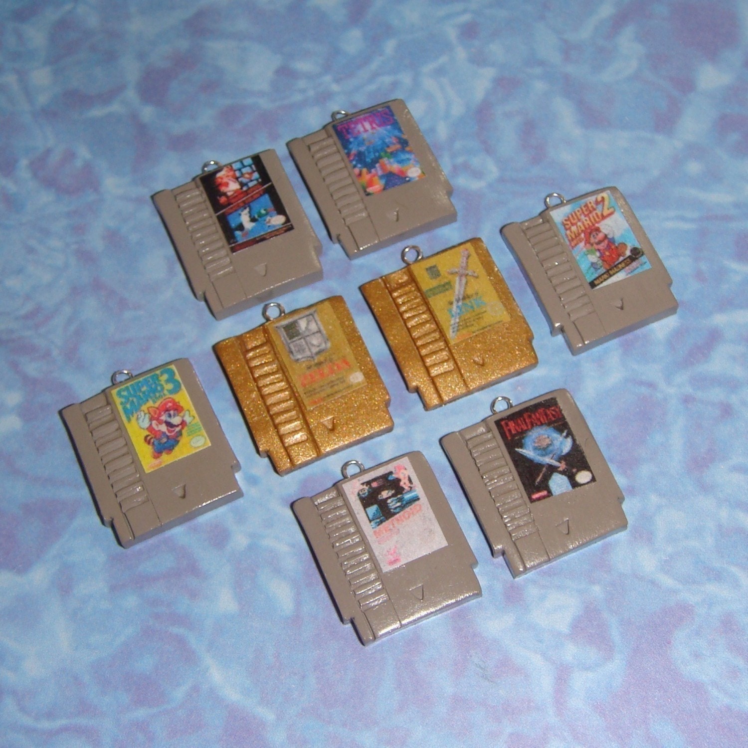 NECKLACE Nintendo Game Cartridge Pick any by TheClayCollection