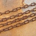 Shop Sale..3 ft. Petite Peanut Chain 3.5mm Trinity Vintage Patina - Trinity Brass Co. LOW SHIPPING