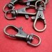 24 pcs Antique 38mm Swivel Lobster Claw Clasps Snap Clips Hook for wristlet, key chain, lanyard CI301