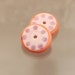 Handmade Pink Glass Lampwork Earring Bead Set - Spice Island - SRA Jewelry Womens