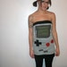Nintendo game boy tube dress