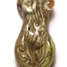 Tree Goddess focal lampwork bead