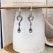 Enigma - Neo-Victorian Earring Silver