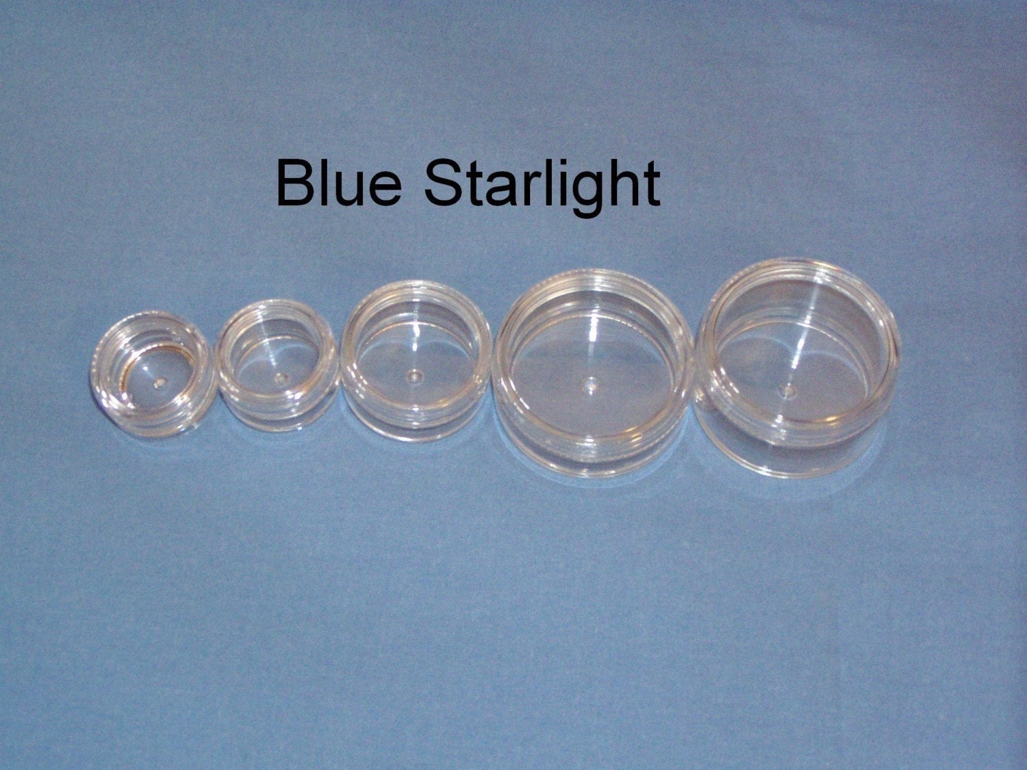 Sifter storage jar sampler 3 5 10 20 30 gram jars with clear