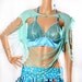 Sale. Playa Warrior TShirt, destroy shredded soft cotton drippy draping slouchy layer Top Belly Dance Eco Upcycle Repurpose festivals