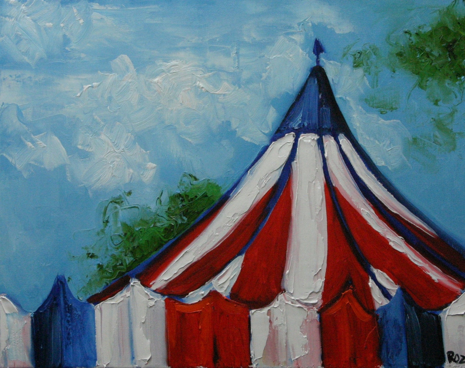 Circus painting, Painting, Art