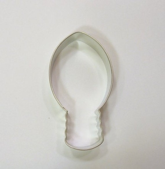 Christmas Light Bulb Cookie Cutter 4 inch