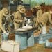 Vintage Postcard World War I Field Kitchen U.S. Military Army A.R.A. Card 1917 Horse Wagon
