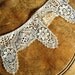 Vintage Chemical Lace Collar Schiffi Lace Antique Trim Sewing Supplies