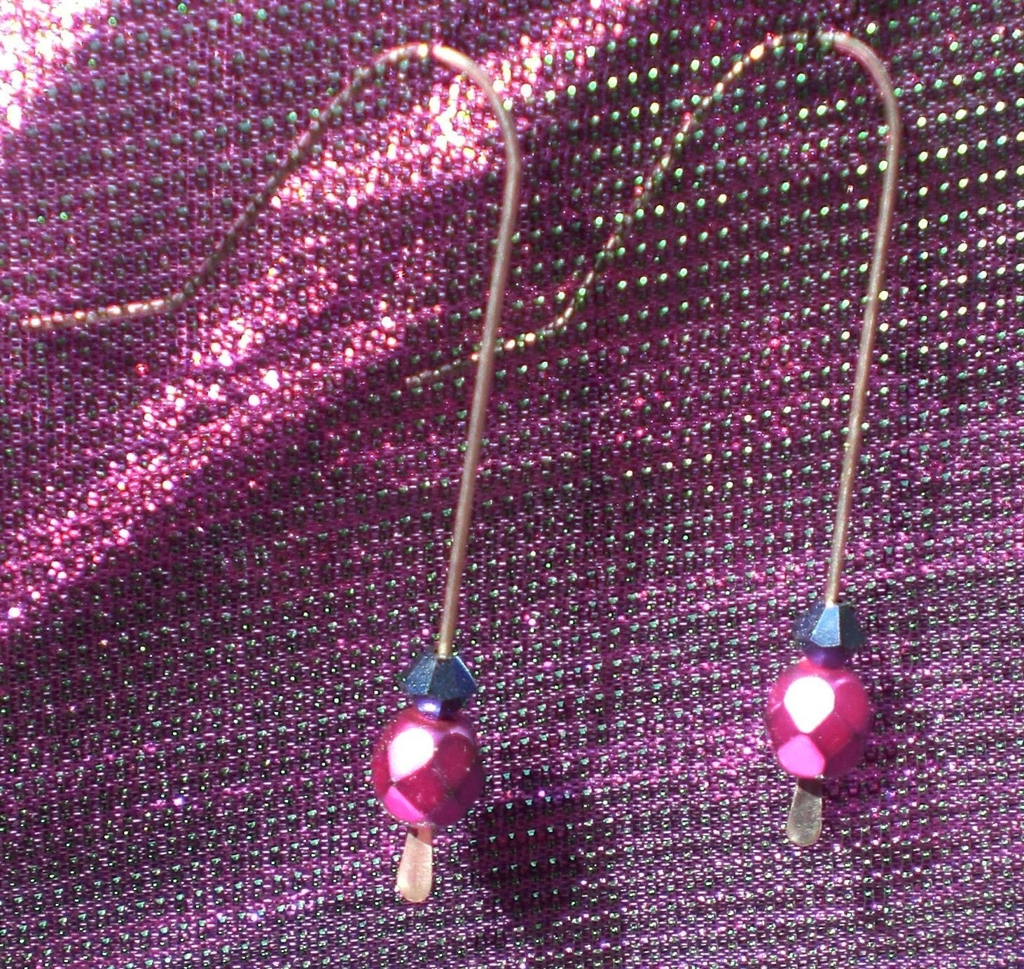 Metallic Beauty Stick Earrings by MolotovCupcake on Etsy