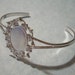Sterling Plated Adjustable Cuff Bracelet Blank with 18 x 13mm Setting