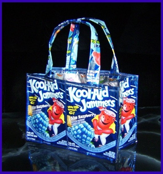 Blue Kool aid Jammers Juice Pouch Purse