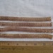 4 Brass Bracelet Lengths, 12mm Wide Band, 6.75 Inch Length