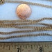 10 Feet of Vintage Brass Chain, Just About 3mm x 4mm