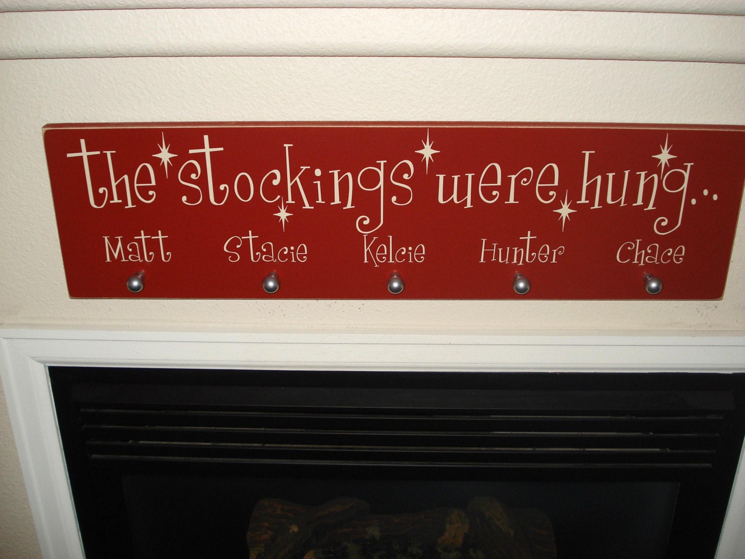 Christmas Holiday Stocking Holder