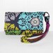 LITTLE TECH Cell Phone Case Wristlet iPhone Droid Wallet for Smart Phones / Lace Medallions on Gray
