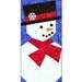 Snowman paper piecing quilt block pattern PDF