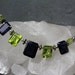 Iolite and Peridot Emerald Cut Necklace
