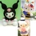 Amigurumi Bumble bee Angel Hello Kitty My Melody Kuromi Crochet Pattern PDF