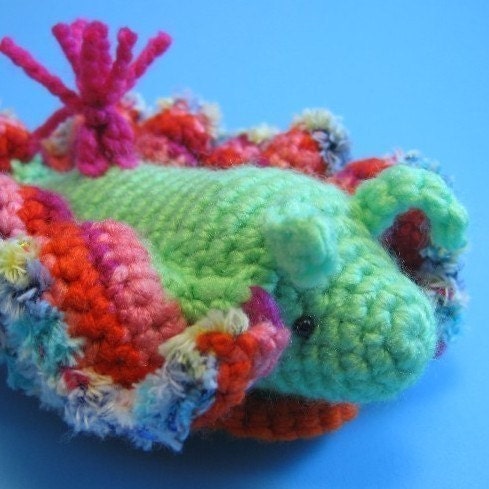 Sea Slug Amigurumi PDF CROCHET PATTERN