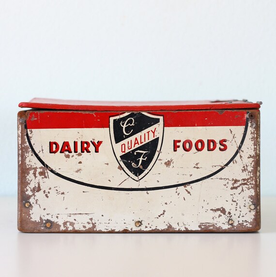 Vintage Dairy Box