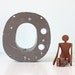 Vintage Industrial Letter O