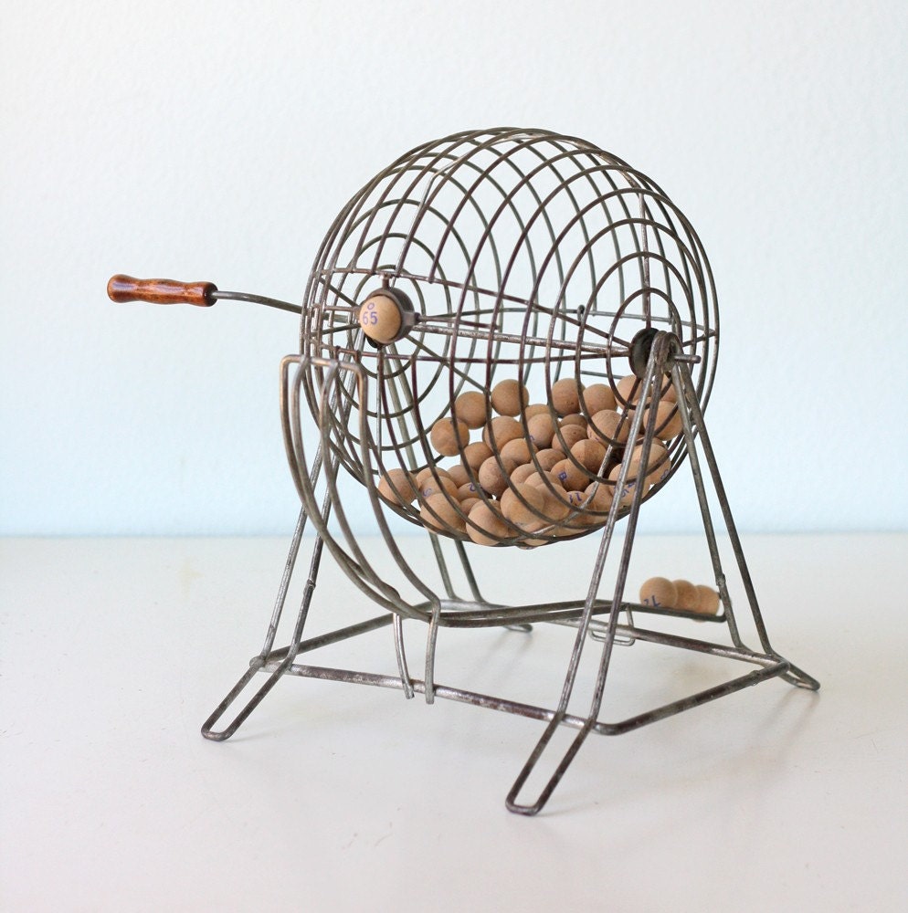 Large Bingo Cage