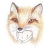 Limited edition print - - Fox Hat
