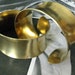 1 PC Unfinishd Raw Brass Concave Cuff Bracelet Base - B055