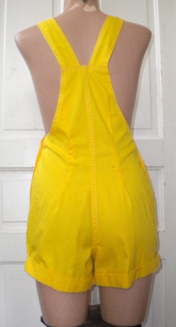 yellow bib shorts