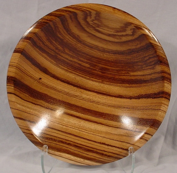 Exotic African Zebrawood Wood Bowl 4116 Bryan Tyler Nelson
