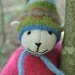 Pogo - Anna, small wool bear, eco-friendly