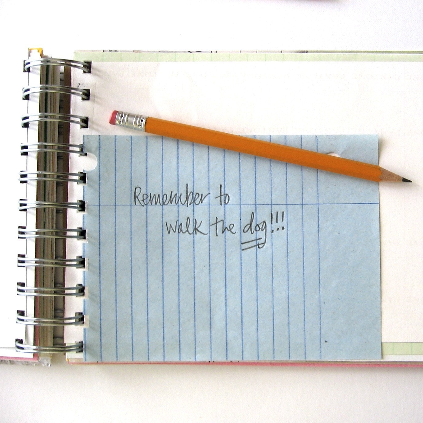 Recycled Notebook Journal with Fused Plastic Bag Cover