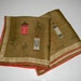 Vintage hankies, handkerchiefs, two hankies signed Faith Austin featuring kitchen utensils