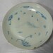Antique plate in pale blue over 75 years old - Vintage decorative plate