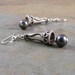 Freshwater Pearl and Sterling Silver Earrings