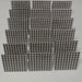 18 Mini Cards - blank for thank you notes - houndstooth - black white