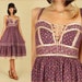 ViNtAgE 70's Gunne Sax Cotton HiPPiE Calico Sun Dress