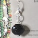 Dangle Earrings, Sterling Silver, Black Onyx, Gemstone Earrings, Lever Backs, Onyx Jewelry