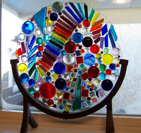 Items similar to Handmade Fused Glass Art Glass Bubbles on Etsy