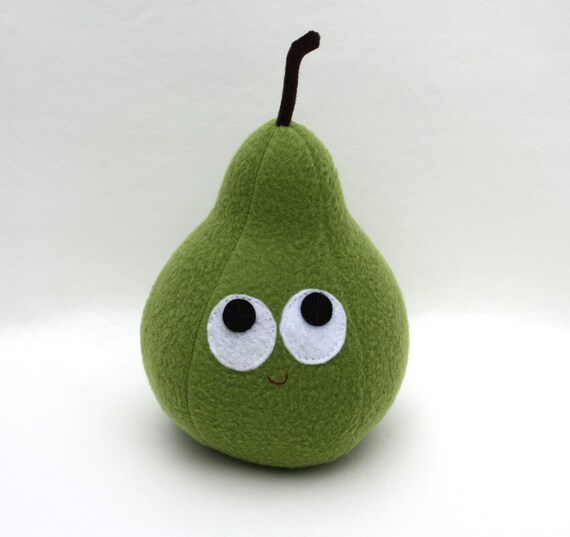 pear plush