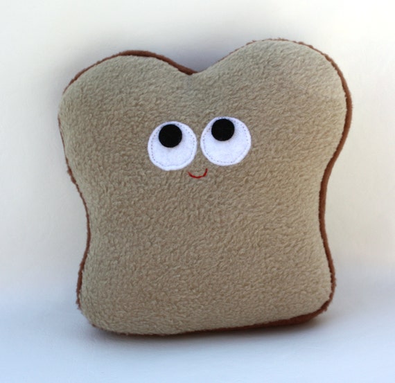 toast plush toy