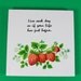 Hand Crafted Ceramic Trivet with Strawberries-Reserved for Marquita Jones