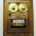 Antique Wooden Post Office Box Door Bank\/Safe