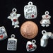 DESTASH Nurse charm charms mix lot 4