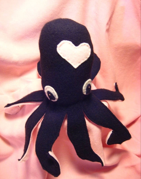 emotion squid plush