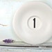 Industrial Farmhouse, Number 1 WHITE & BLACK Cottage Wall Decor, Paris Apartment Home Decor