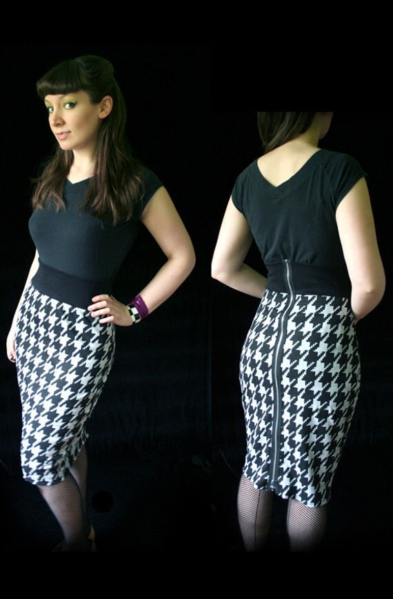 rockabilly pencil skirt outfit
