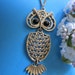 Vintage Owl Necklace